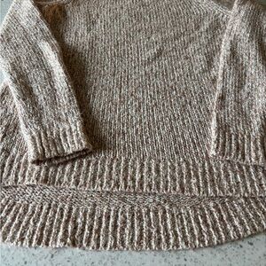 Cozy Tan Knit Sweater